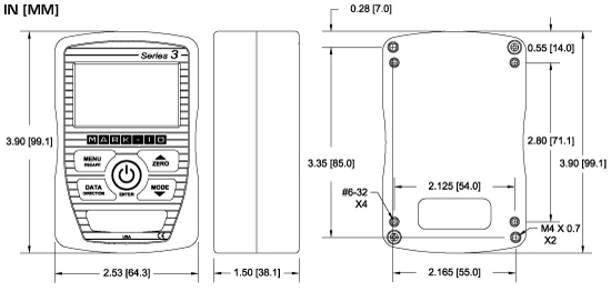 Mark-10 3i Force/Torque Indicator Specs